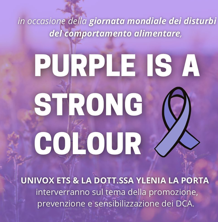Evento DCA UNIVOX a Pisa, giornata del fiocchetto lilla