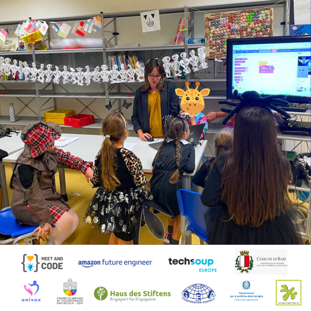 Meet and code 2024, Univox Aps, coding, educazione ambientale e imprenditorialità